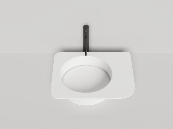 Раковина накладная Salini NINFEA 02 покраска по RAL полностью, 110521MF