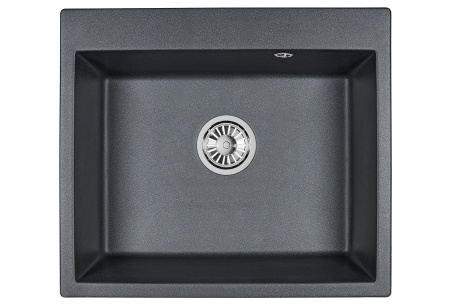 Мойка для кухни Granula 6001 шварц, 60х52 см, квадратная