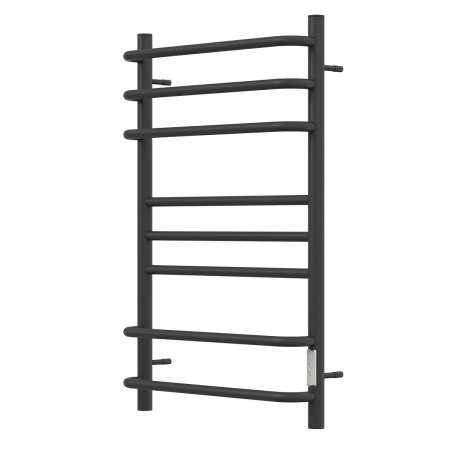 Полотенцесушитель электрический Point PN90858B П8 500x800 диммер справа, черный