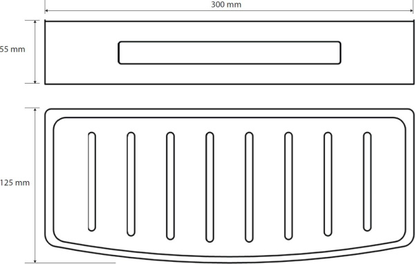 Мыльница для ванной Bemeta Cytro 146208036