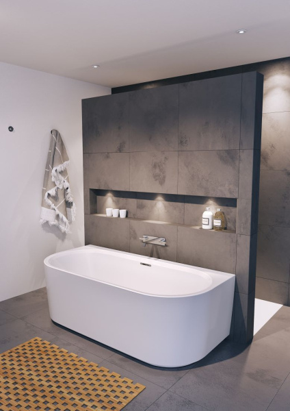 Акриловая ванна Riho Desire B2W Glossy Riho Fall BD07C0500K00133 180x84 с LED подсветкой