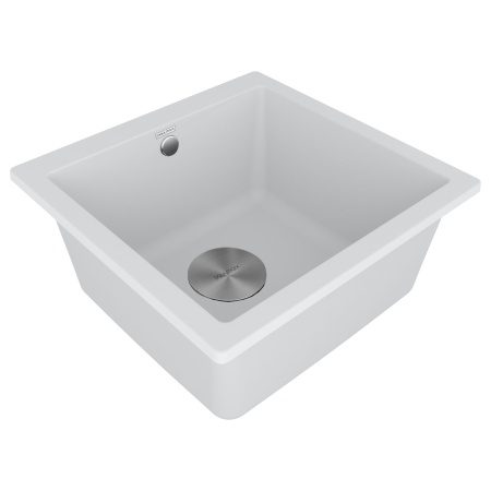 Мойка GERA 50, IT-GRANIT, PM104546-WH, белый, 445х460, подст. мон. Paulmark