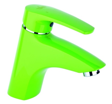 Смеситель для раковины TIMO Beverly 0051F green, зеленый