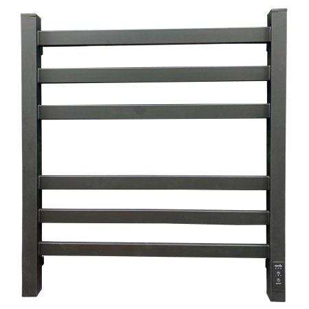 Полотенцесушитель Электрич. с/т GROIS Bruno GR-121 500/600 П6 RAL9005 U черный матовый