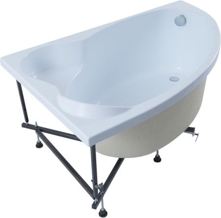 Акриловая ванна Aquanet Mayorca 150x100 L (с каркасом)