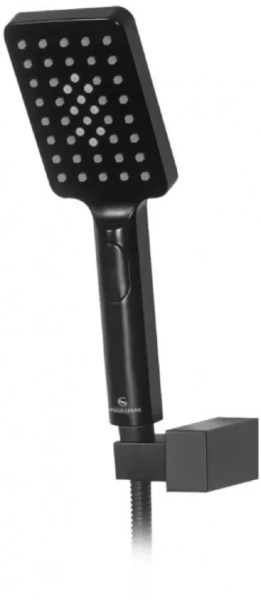 Смеситель для ванны с ручным душем Grocenberg GB8007 Черный матовый