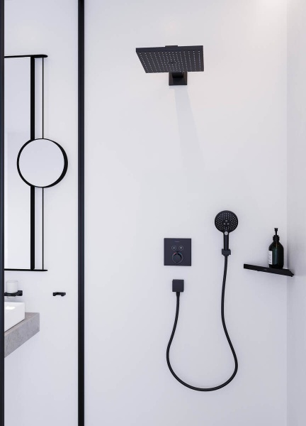 Hansgrohe AddStoris Стакан для зубных щеток черный матовый 41749670