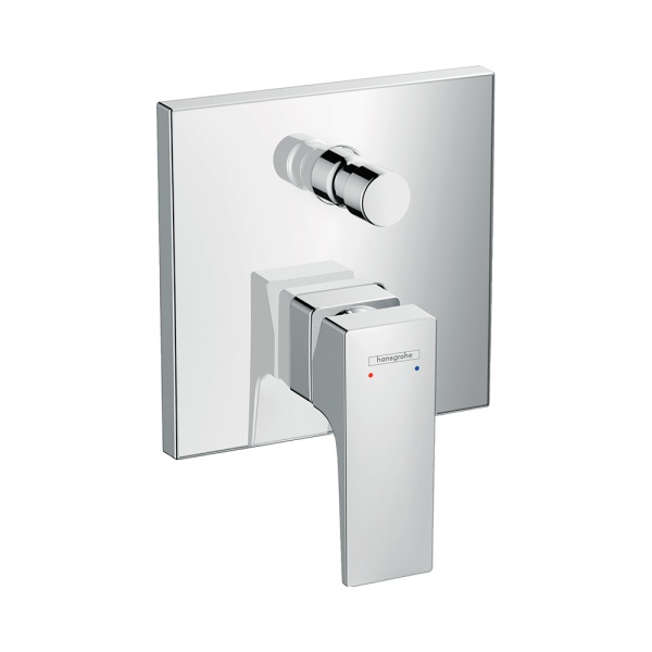Hansgrohe Metropol Смеситель для ванны однорычажный с рычаговой рукояткой скрытый монтаж бронза 32545140