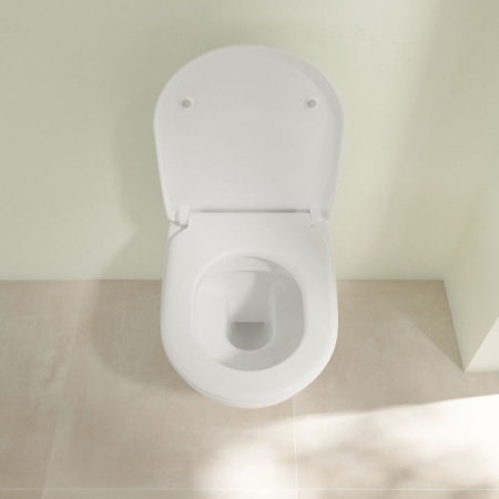 Унитаз Villeroy & Boch Subway 2.0, подвесной с сиденьем, 5614R2R1
