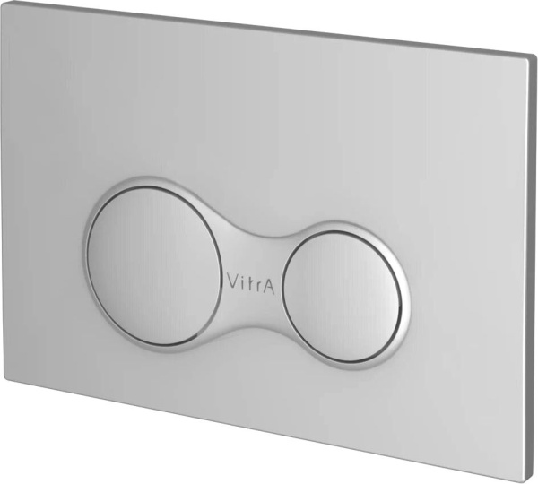 Кнопка смыва VitrA Sirius 740-0485 матовый хром