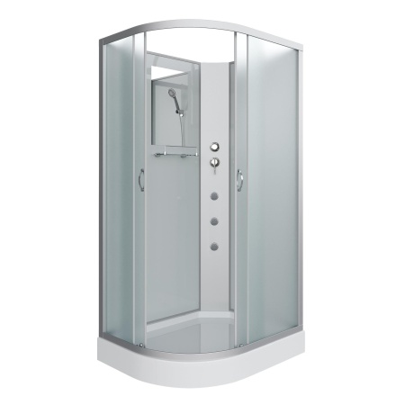 Душевая кабина Niagara Classic NG-3312-14RBKG 120х80х200, низкий поддон 13 см, стекло матовое