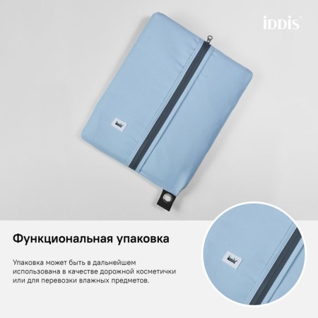 Штора для ванной комнаты IDDIS B70P218i11 180х200 см, Полиэстер