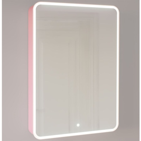 Зеркало-шкаф Jorno Pastel 60 Pas.03.60/PI розовый