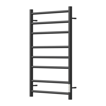 Полотенцесушитель электрический Point PN10858B П8 500x800 диммер справа, черный