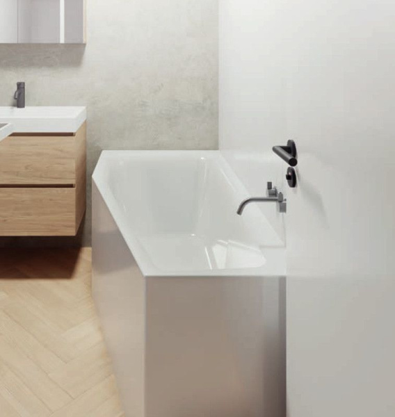 Акриловая ванна Riho Rething Space 180x110 R Plug & Play BD8500500000000