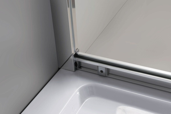 Душевой уголок Vincea Scala VSQ-2SC100CL, 1000*1000, хром, стекло прозрачное