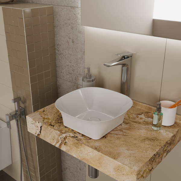 Раковина чаша D&K Berlin DT1431016, белый