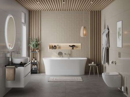 Акриловая ванна BELBAGNO BB711-1550-700
