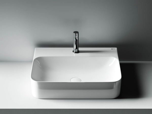 Умывальник Ceramicanova AURA с 1 отверстием для смесителя, без перелива 610x480x140мм