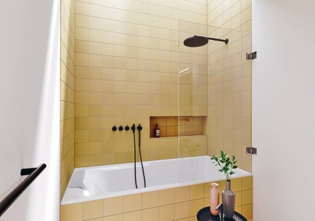 Акриловая ванна с усиленным каркасом и сифоном Riho Still Shower 180x80 BR0500500000000