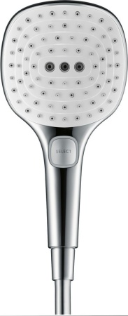 Hansgrohe Raindance Select E Душевой набор 120 3jet со штангой 65 см и мыльницей хром 26620000