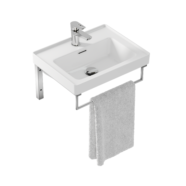 Полотенцедержатель для раковины Cersanit 50 хром глянцевый, AC-TH-WB50-Cg