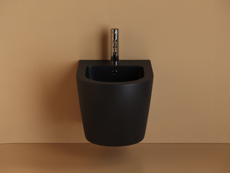 Подвесное биде Ceramicanova Uno, черный матовый, CN11002MB