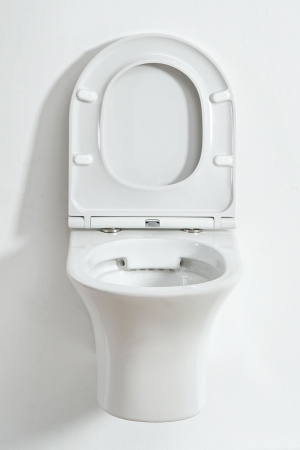 Orange Y01100w унитаз подвесной безободковый, с микролифтом