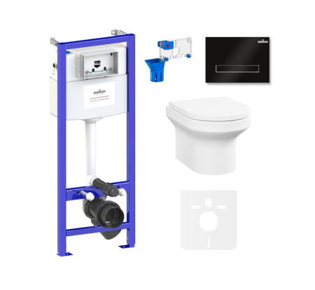 Комплект инсталляции и унитаза 7 в 1 Lavinia Boho Grance Hill Rimless 87561039