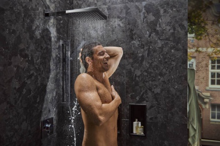 Термостат для скрытой установки Hansgrohe ShowerSelect Comfort S. 15572000. хром 15572000