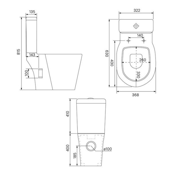 Унитаз-компакт IDDIS Calipso CAL2DSEi24
