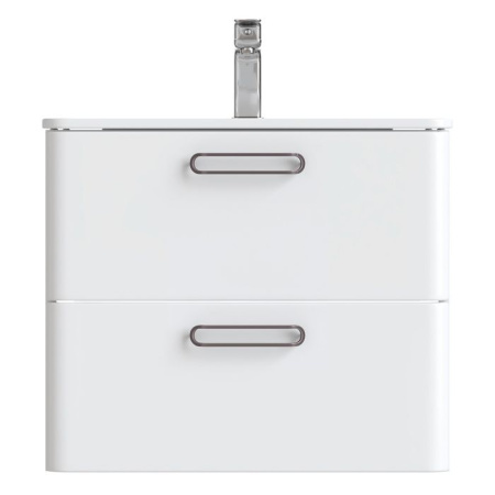 Тумба с раковиной IDDIS Brick 60 подвесная белая BRI60W0i95K