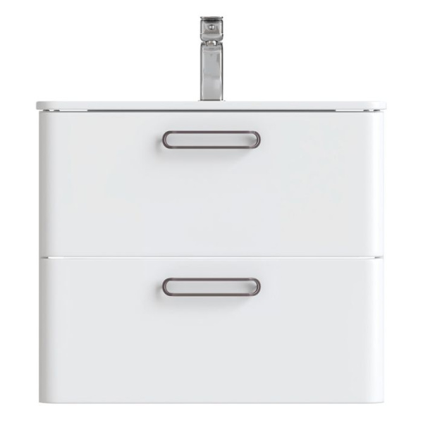 Тумба с раковиной IDDIS Brick 60 подвесная белая BRI60W0i95K