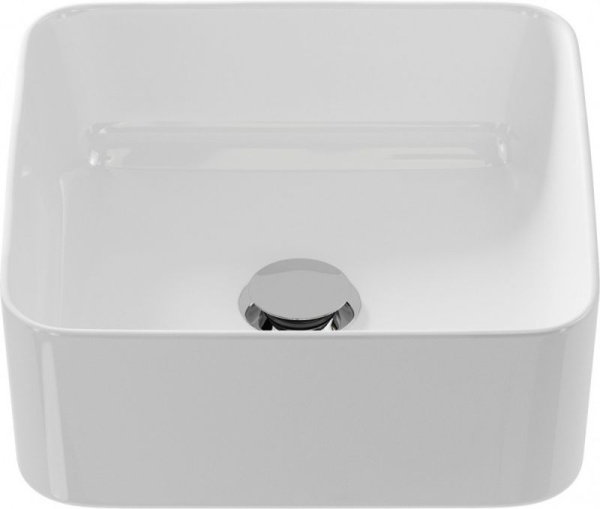 Раковина на столешницу Cersanit CREA 35 SQUARE, P-UM-CRE35/1-oc-S