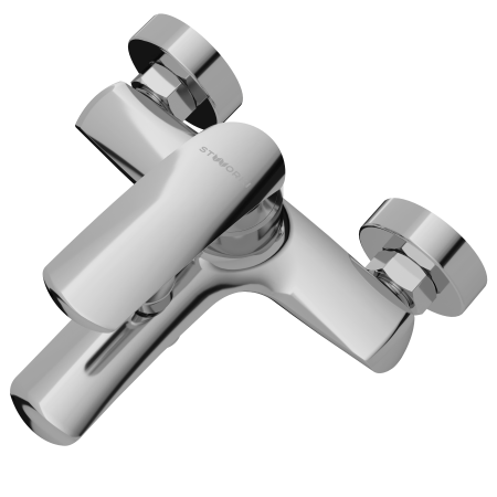 Смеситель для ванны с душем STWORKI Гётеборг S03100CR Хром