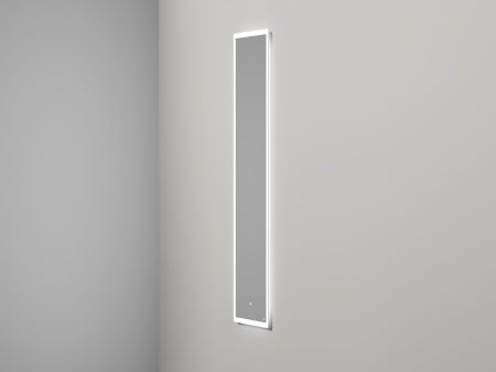 Зеркало для ванной ARMONIA овальное  с двойной LED подсветкой 450*900*25 mm