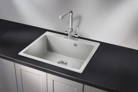 Мойка для кухни Granula 6001 сланец, 60х52 см, квадратная