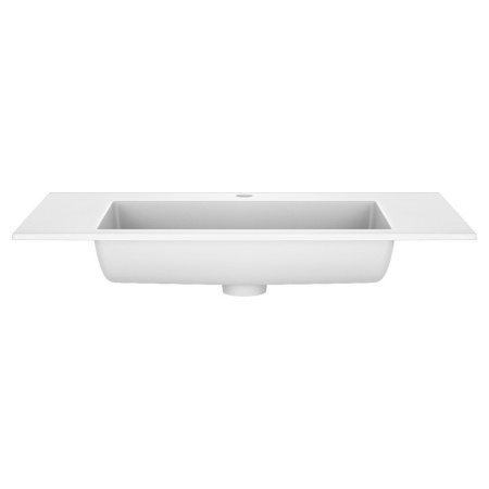 Раковина Vincea VCB-13800W из искусственного камня, цвет белый