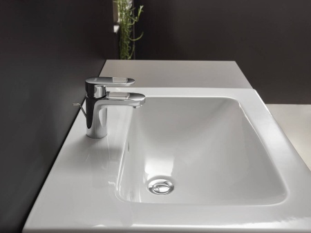Hansgrohe Vernis Blend Смеситель для раковины однорычажный 70 со сливным гарнитуром хром 71550000