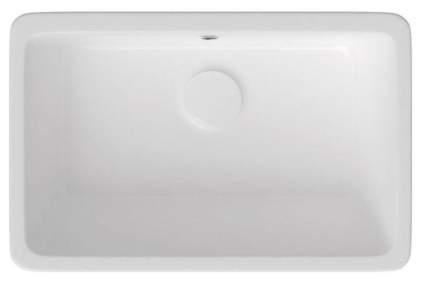 Раковина ISVEA Soluzione накладная 527*340*174 цвет белый 10SZ77053SV