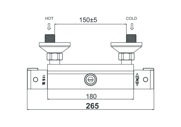 Смеситель для душа D&K Bayern Potsdam DA2153101
