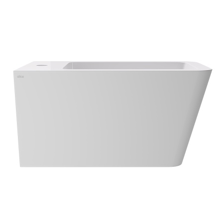 Alice Hide Square Биде подвесное 550*350, белый глянцевый