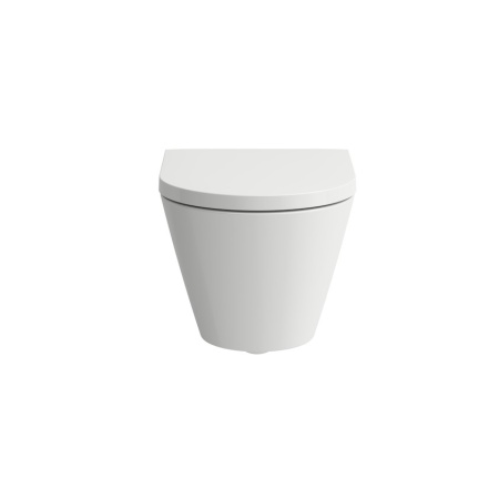 Подвесной унитаз Kartell by laufen 37х54,5 см, безободковый, без сиденья 8.2033.7.000.000.1