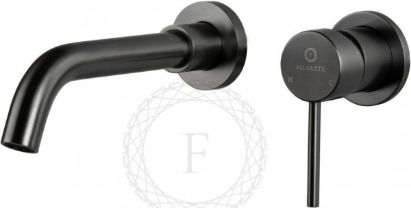 Cмеситель для раковины FILARETE Roun FL4020 (Графит)