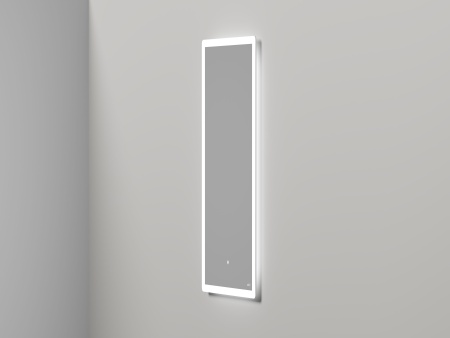 Зеркало для ванной ARMONIA овальное  с двойной LED подсветкой 450*900*25 mm