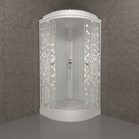 Душевая Кабина Triton Мозаика 90*90 А (ДН4)