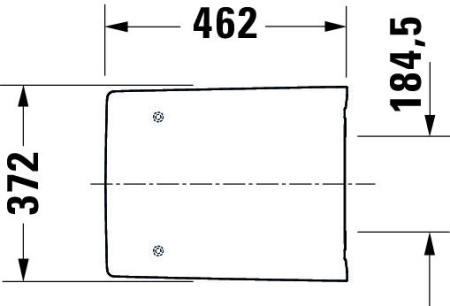Сиденье для унитаза Duravit Viu 0021190000