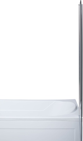 Шторка для ванны Aquanet SG-750, прозрачное стекло