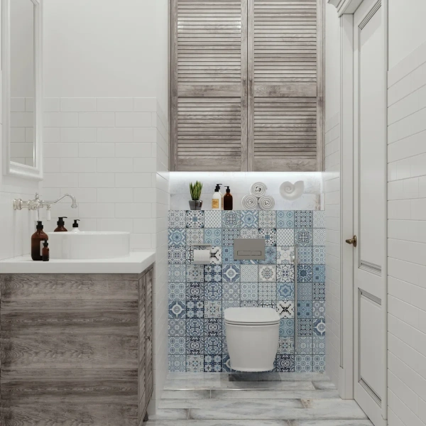 Комплект для подвесного унитаза 5 в 1 Lavinia Boho Relfix 77020043