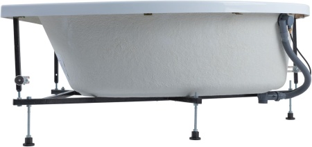 Акриловая ванна Aquanet Mia 140x80 L (с каркасом)